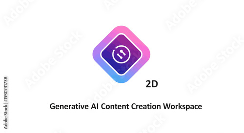 Generative AI Workspace Logo Design.