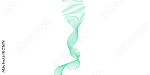 Abstract 3d smoke vector illustration on a white background creating a light shape concept with an artistic human ear mark design symbol