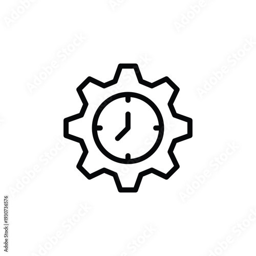Office and business vector line icons featuring desks, meetings, documents, analytics, teamwork, finance, communication, productivity, and corporate workflow symbols.