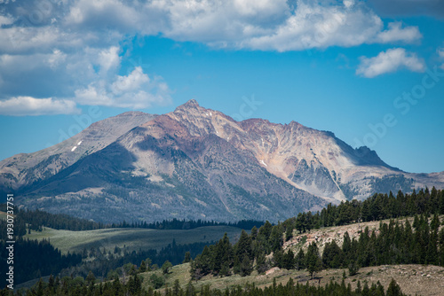 Electric Peak as seen from Bunsen Peak, Yellowstone National Park