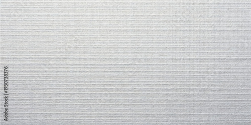 A seamless white canvas texture and old brown paper backdrop featuring a striped corrugated pattern on a blank gray cardboard surface material