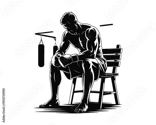 boxer silhouette vector, boxing athlete silhouette, boxer fighting pose vector, boxing stance silhouette illustration, male boxer silhouette, female boxer silhouette, professional boxing vector art