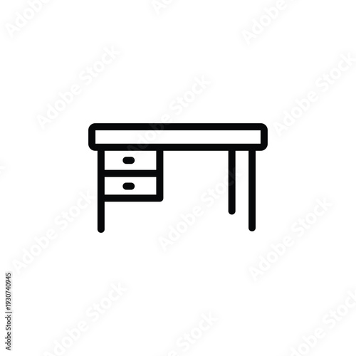 Office and business vector line icons featuring desks, meetings, documents, analytics, teamwork, finance, communication, productivity, and corporate workflow symbols.