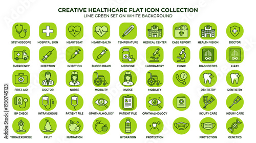 healthcare, medical, hospital, clinic, doctor, nurse, medicine, health, healthcare icon, medical icon, flat icon, icon set, medical set, healthcare set, medical symbols, first aid, stethoscope, syring