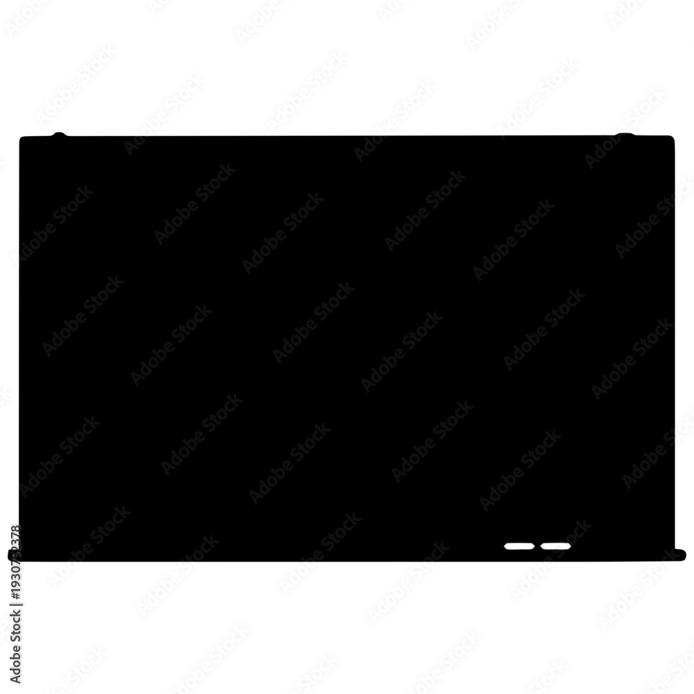 Obraz premium Black Chalkboard with Chalk Marks, School Classroom Board for Teaching and Learning