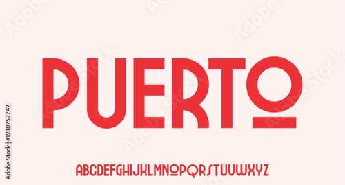  font combination between vintage and modern  type style alphabet