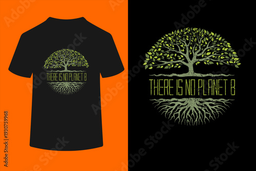 Planet World Nature Climate Change Earth Day T-Shirt
