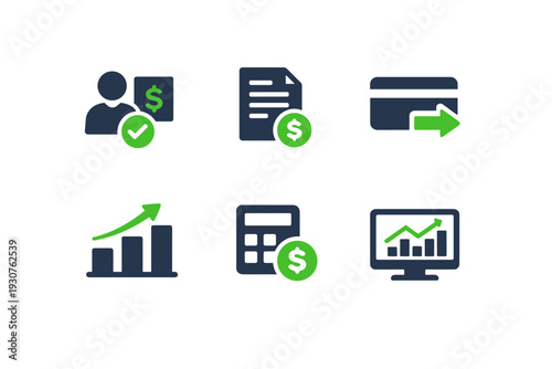 Background image simple income icon vector letters bars document no text freelance
