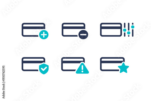 Plus scalable virtual card expired text vector add image simple icon letters