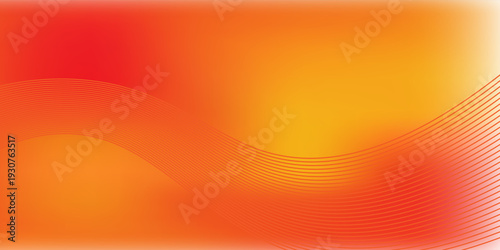 Abstract orange gradient vector background.
