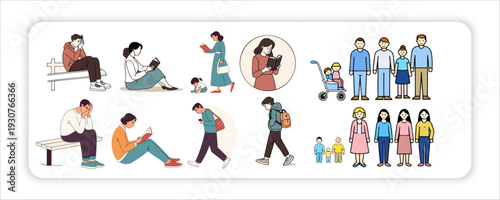 Family Portrait of Happy Parents Giving Their Children Piggyback Rides, Capturing Love, 
Laughter, and Beautiful Togetherness in Nature