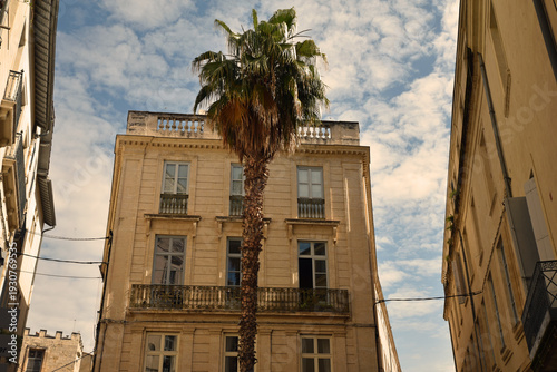 Foto Bâtiments anciens à Montpellier. France