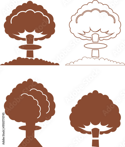 an explosion cloud with sharp radiating lines and scattered debris against a white background and Explosion for Cricut, Dystopian Stickers, and War Designs