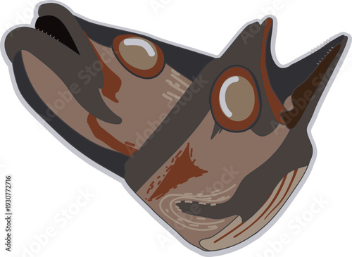 말린 생선대가리 육수용