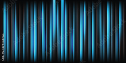 neon cyan vertical light beams with soft blur glow on dark backdrop, glossy gradient effect, tech-inspired abstract background.