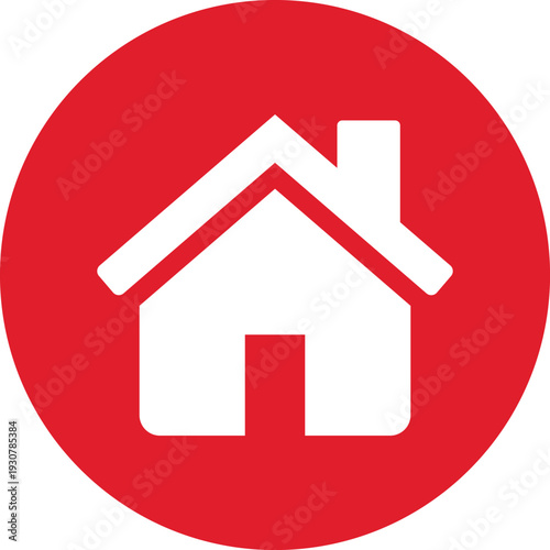 Home icon for apps and websites, house web icon set, main page navigation button UI symbol on transparent background. House icon vector, PNG or JPEG