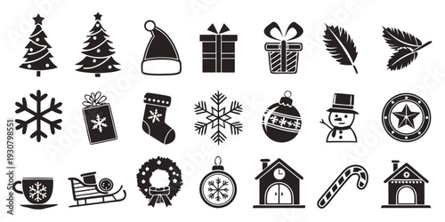 A collection of diverse symbols representing various activities and concepts