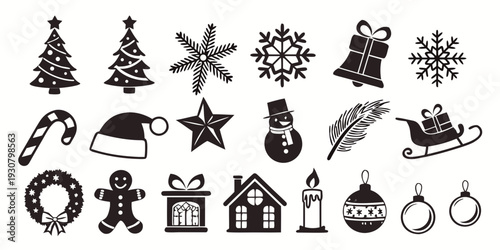 A delightful array of diverse icons showcasing various objects and symbols.