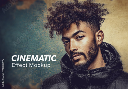 Dramatic Cinematic Color Grading Effect Mockup