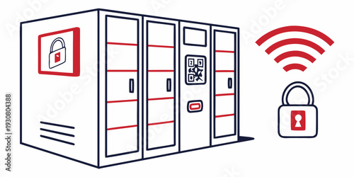 Secure storage facility with wireless monitoring system for enhanced safety and access control