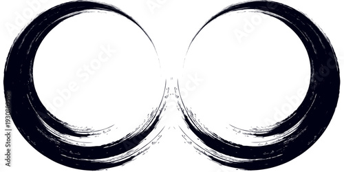 Tire tread marks, wheel textures, tire marks - car racing, motocross, drift, rally, off-road and others. Vector black isolated texture in grunge style eps 10