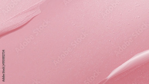 Fresh Pink Surface With Smooth Texture and Water Droplets Visible During Dayl...