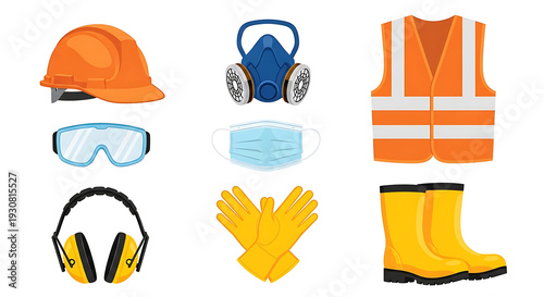 Personal Protective Equipment, Safety Gear, Construction, Work, Protection