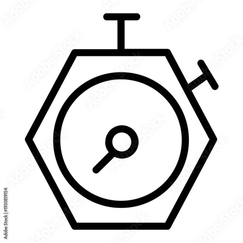 Modern laboratory equipment for scientific research and experimentation icon, vector illustration.
