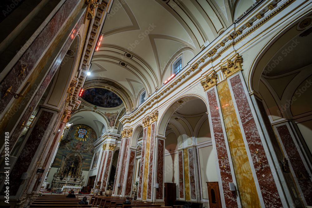 Fototapeta premium Isernia. The Cathedral of St. Peter the Apostle 0226V