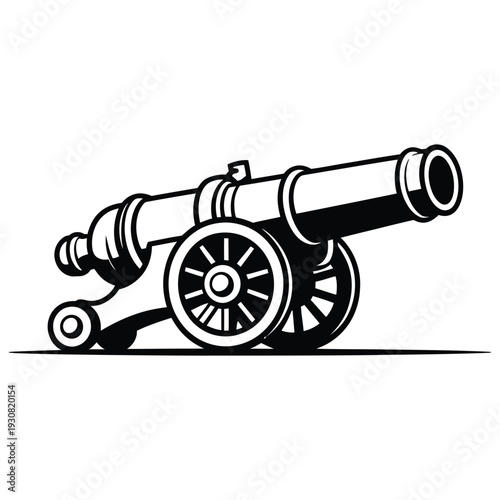cannon vector illustration