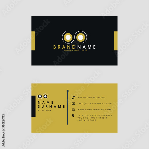 Adobe Illustrator Artwork, Business Card Design Template print file