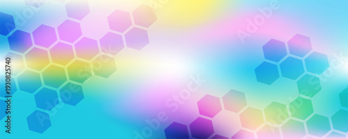 Abstract web banner background with copy space