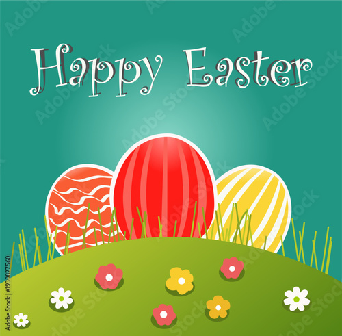 happy easter card