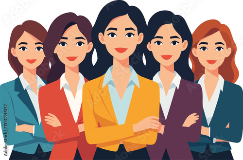 business, squadra, persone, uomo, donna, gruppi, uomini d'affari, uffici, lavoro d'equipe, addicersi a, lavoro, persona, partenariato, vettoriale, avatar, di successo, successo, sorriso, illustrazione