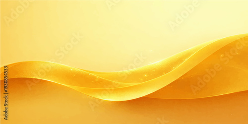 Golden Waves: A captivating abstract composition with fluid, golden waves creating a sense of movement and warmth.