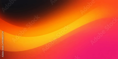 Vibrant Wave Abstract: An artistic depiction of fluid and dynamic color gradients, featuring a mesmerizing blend of warm hues that evoke a sense of energy and visual delight.