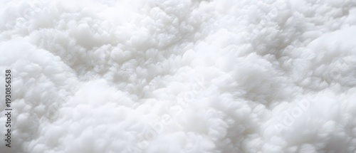 Panel kuchenny z motywem Close up of soft white fluffy material for abstract background
