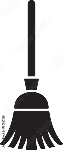 Plunger Silhouette Icon