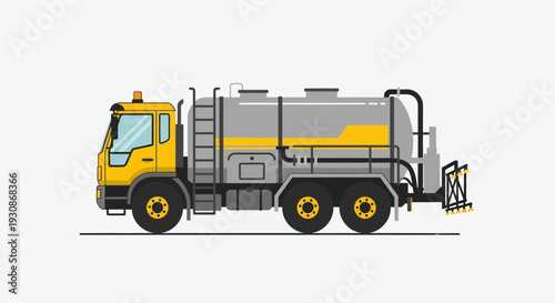 Industrial Liquid Transport Vehicle For Agricultural Spraying And Cleaning Services