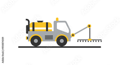 Industrial Sprayer Vehicle Machine For Agriculture Or Maintenance Work