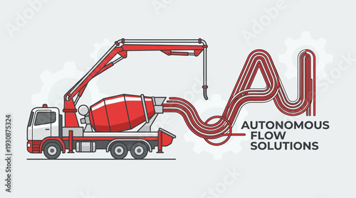 Innovative Concrete Mixer Truck Delivers Autonomous Flow Solutions To Industry