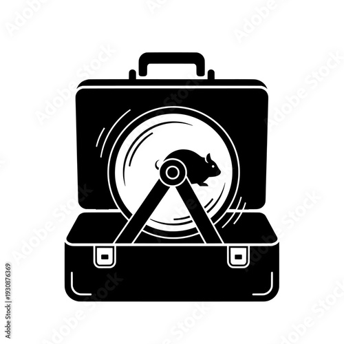 A vintage camera icon vector illustration for web design and travel portfolio object