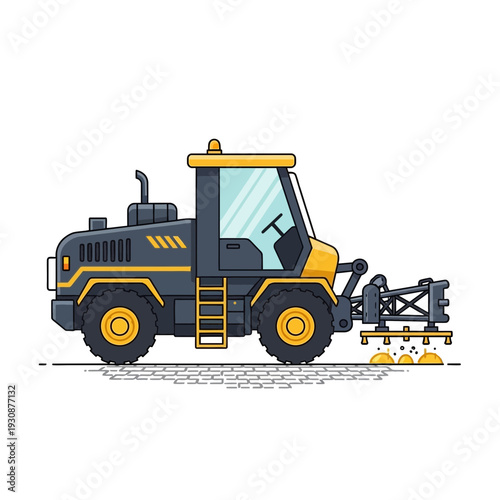 Modern Agricultural Sprayer Machine For Farm Work And Crop Treatment Applications