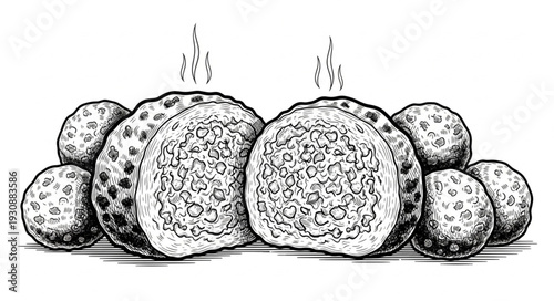 dragon fruit on a white background