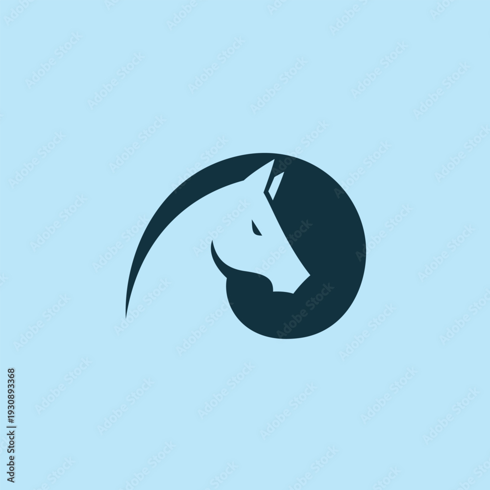 Fototapeta premium horse vector logo