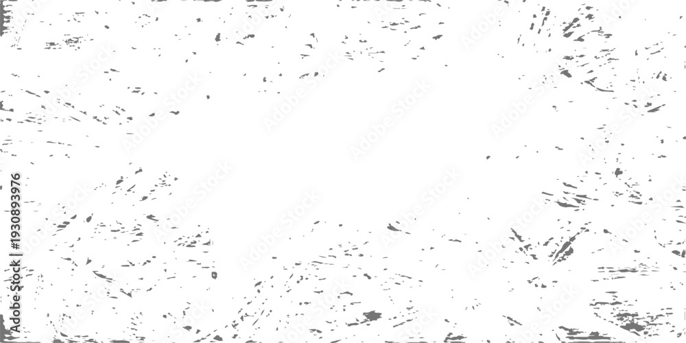Obraz premium White abstract grunge background with distressed gray border texture and weathered halftone grain for vintage design