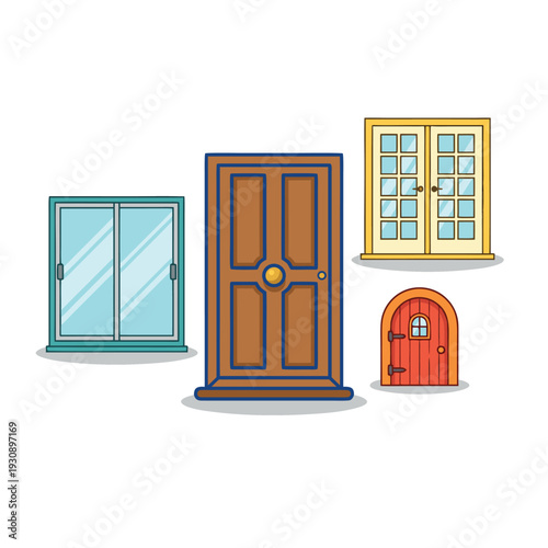 Collection of Doors and Windows.