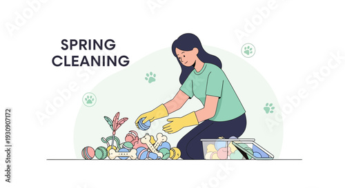 Spring Cleaning Pet Toys Organization Decluttering Home Organization
