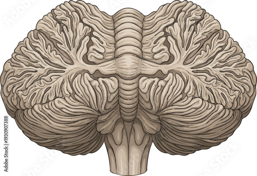 Anatomical illustration of the human pelvis, meticulously detailing the bony structure of the hip and its crucial components within the skeletal system for medical and educational contexts