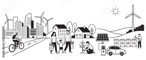 Sustainable living practices for a greener future and healthy planet are essential for a thriving community and ecological balance.